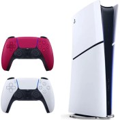 Resim Sony Playstation 5 Slim Digital 825 GB + 2. Kırmızı Dualsense Ithalatçı Garantili 