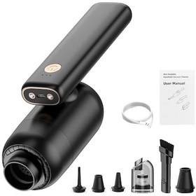 Resim Youmex 50w Kablosuz Araç Süpürgesi - Led Aydınlatmalı, 180 Dönebilir, 20 Dakika Şarjlı 