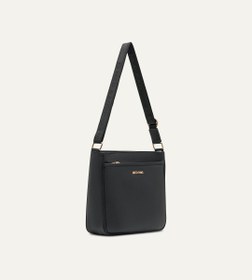 Resim Rose Siyah E. Deri Bebek Çantası 