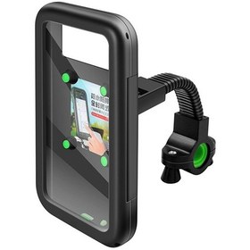Resim Cep Telefonu Tutucu Evrensel Su Geçirmez Bisiklet Bisiklet Cep Telefonu Tutucu - 