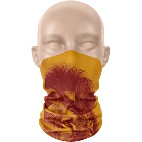 Resim Dair Aksesuar Aslan Sarı Kırmızı Bandana Boyunluk Outdoor Balaklava 