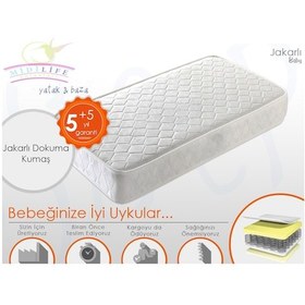 Resim 80 x 140 Ortopedik Midilife Yaylı Bebek Yatağı 