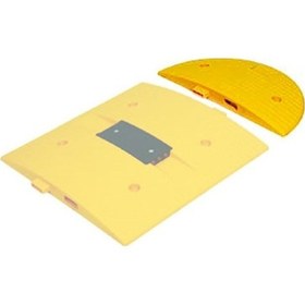 Resim İleri Trafik Kedi Gözlü Hız Kesici Kapağı Yol Kasisi 50 x 25 x 4.5 CM Sarı - 12113 YK K SR 