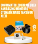 Resim SELFBUYSELL Dijital Bilekten Tansiyon Ölçüm Cihazı Lcd 