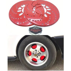 Resim Üniversal Kampana Disk Sacı Disk Fırfırı 14'' Ve Üzeri Kırmızı 