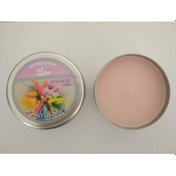 Resim Bozkurt Yuvarlak Teneke Kutuda Kokulu Mum Pudra Star 