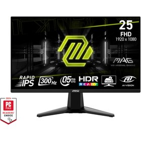 Resim MSI MAG 255XF 24.5 1920x1080 300Hz 0.5ms Adaptive Sync Flat IPS Gaming (Oyuncu) Monitör 
