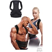 Resim Dik Duruş Korsesi Dik Duruş Korsesi Erkek Bayan Dik Durmak Için Aparatı 