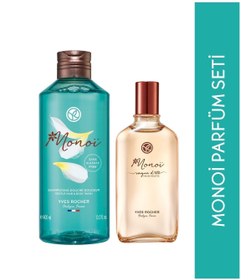 Resim Yves Rocher Orjinal Boy Monoi Saç Vücut Şampuanı, Monoi EDT Seti 