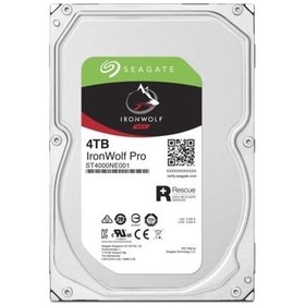 Resim Seagate IronWolf Pro 3.5" 4TB 7200RPM 256MB Sata E-Nas Disk ST4000NE001 