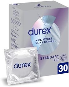 Resim Durex Yok Ötesi Ultra Kaygan İnce Prezervatif 30'lu 