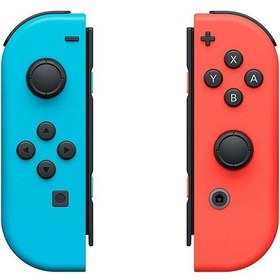 Resim Nintendo Switch Joycon Oyun Kolu Controller Neon Blue Joy-Con 