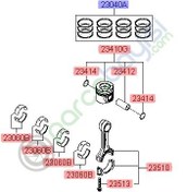 Resim Sekman Takımı Std Kia Rio Ceed Stonıc Orjinal | 230402A907 