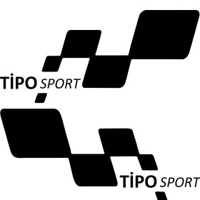 Resim TSC Tipo Sport Etiket Yapıştırma 30CMX11CM MMD322 