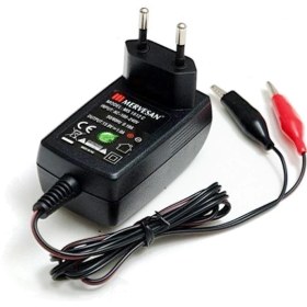 Resim Mervesan Akü Şarj Aleti Maşalı 6V 1.5A Mervesan MS-1506C 