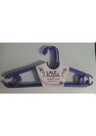 Resim Lale Plastik Elbise Askısı Klasik 6 Lı Karışık Renkli Diğer 