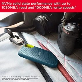 Resim 1tb Extreme Taşınabilir SSD - 1050MB/S'YE Kadar, Usb-C, USB 3.2 Gen 2, IP65 Su ve Toz Direnci, Güncellenmiş Firmware, Monterey - Harici Katı Hal Sürücüsü - SDSSDE61-1T00-G25M 