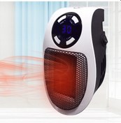 Resim Qingmipy Eu Plug Ptc Seramik Isıtıcı 500w - Hızlı Isı, Led Sıcaklık Gösterimi, Aşırı Isı Korumalı, Sessiz Ve Taşınabilir Ev Ofis Isıtma Cihazı 