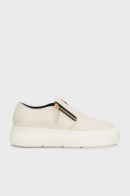 Resim Giuseppe zanotti Hakiki Deri Logolu Kalın Tabanlı Sneaker Ayakkabı Erkek AYAKKABI EU40010 