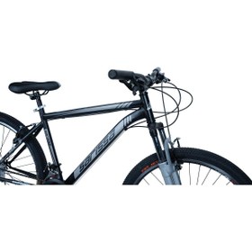 Resim SARİSSA BİSİKLET Sarissa Moon 27,5" Jant MTB Ön Amortisörlü Shimano 21 Vites V Fren Wake Gidon Dağ Bisiklet Siyah Gri 