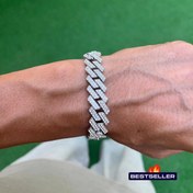 Resim RICH DIAMOND MIAMI BRACELET 14mm 