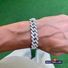 Resim RICH DIAMOND MIAMI BRACELET 14mm 