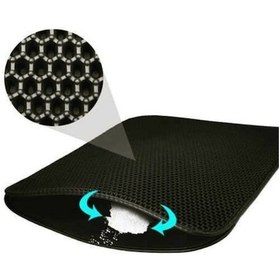 Resim Pet Style Elekli Kedi Tuvaleti Paspası 50 x 60 CM 