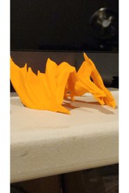 Resim shop Detaylı ve Estetik 3D Baskı Ejderha Figürü - Masaüstü Dekorasyon 