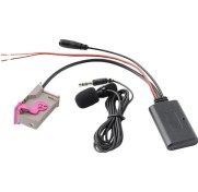 Resim Xiyyadms Audi A3 A4 A6 A8 Tt R8 Rns-e Anahtarı İçin 32 Pinli Bluetooth Ses Kablosu + Mikrofonlu Araç Ürünü 