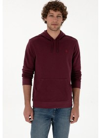 Resim U.s. Polo Assn. Erkek Plum Sweatshirt 50313720-vr177 New Plum 