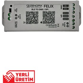 Resim Zenopix Smart Solutions Zenopix Felix Bluetooth DMX SPI Kontrolcü 