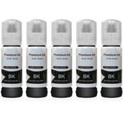 Resim PHOTOINK Epson R1500 5 Adet Siyah Photoink Mürekkep 