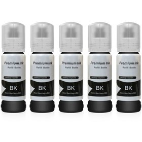 Resim PHOTOINK Epson R1500 5 Adet Siyah Photoink Mürekkep 