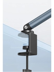 Resim Earldom EH311 2in1 Ayarlanabilir Katlanabilir Masaya Sabitleme Aparatlı Manyetik Tutucu 