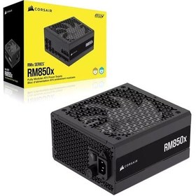 Resim Corsaır Rm850x 850w 80plus Gold Pcıe 5.1 Atx 3.1 Tam Modular Cp-9020270-eu Güç Kaynağı 