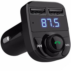 Resim 3.1A Çift USB | TF | BT | FM Transmitter Concord C-606 