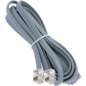 Resim KEEPRO Telefon Kablosu 6p6c Kablo 6 Pinli Soketli Telefon Kablosu 15 M 