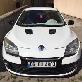 Resim Renault Megane 3 Piano Black Kaput Üstü Havalandırma Izgarası 