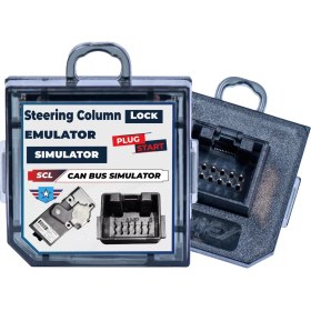 Resim Goldcar Jeep Renegade, Cherokee Kl, Fiat 500 İle Uyumlu Direksiyon Kilidi Emülatörü Simülatörü 