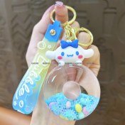 Resim Silver1 Yeni Sevimli Çizgi Film Işıklı Işık Kulomi Büyük Kulak Köpek Hediye Kutusu Anahtarlık Araba Okul Çantası Dıy Kolye Hediye (Yurt Dışından) 