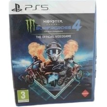 Resim Sony Ps5 Ama Monster Energy Supercross 4 The Official Videogame 