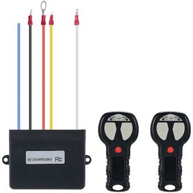 Resim Springsun "12v Kablosuz Vinç Kumanda Seti - Jeep, Atv, Suv İçin 50m Menzilli" 