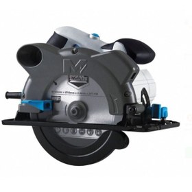 Resim Mac Allister Daire Testere 1200 Watt Daire Testere Paralel Kesme Için Lazer Hizalamaya Sahiptir. 