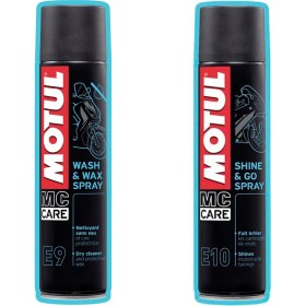 Resim Motul Yeni E9 + E10 Motosiklet Temizlik Seti 