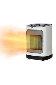 Resim PureMate Seramik Fanlı Isıtıcı, 2 Isıtma Ayarlı 1800W Taşınabilir Elektrikli Isıtıcı 