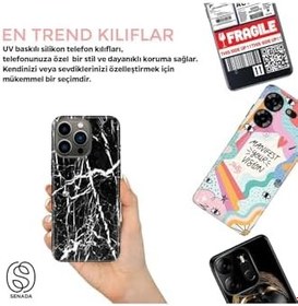 Resim Senada Casper Via M30 İle Uyumlu Kılıf Telefon İle Uyumlu Kılıfı Viam30 Baskılı Zebradeseni 