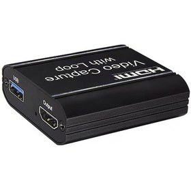 Resim 4k Girişli 1080p Çıkışlı Hdmı Video Ve Ses Yakalama Kartı, Döngü Çıkışı İle Taşınabilir 