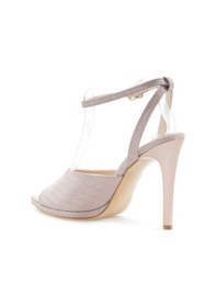 Resim Yaşar Kaşlı Kadın Platform Taban Topuklu Ayakkabı 36-40 24y Yka-820 Z Rose Simli Çok Renkli 