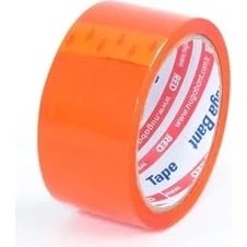 Resim 45 mm x 40 mt Turuncu Koli Bandı 6 Adet 