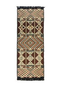 Resim Shark Anadolu Baklava Kilim Kahve-70X190 